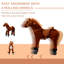 Faria Plush Plush Walking Horse Ride On Toy Rocking Horse for 2+ 50cm Tall-42421922