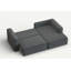 Suzue Corner Sofa-121441183-121441182