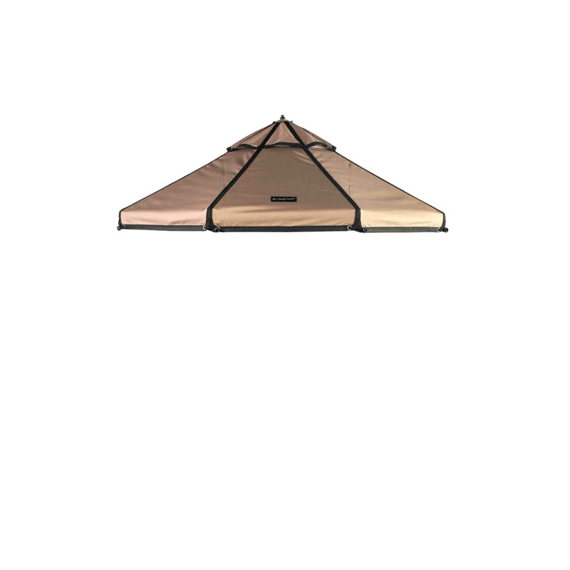 Pet Gazebo Replacement Canopy - Polyester, 60" H x 60" W x 60" D, Brown
