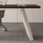 Nut-brown + Beige-white Rectangular Manufactured Wood desk-1587597771