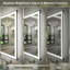 Aevar UL Certified Front & Back LED Anti-Fog Tempered Glass Framed Bathroom/Vanity Mirror with 3-Year Warranty-91870512