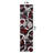 Archeveque Woven Abstract Burgundy/White/Black Area Rug – Modern Geometric Polypropylene Carpet for Living Room, Bedroom, or Hallway-1242753389