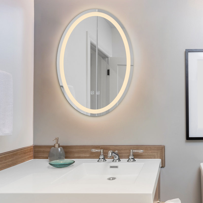 LED Square and Circular Environmentally-friendly Mirror Lamp