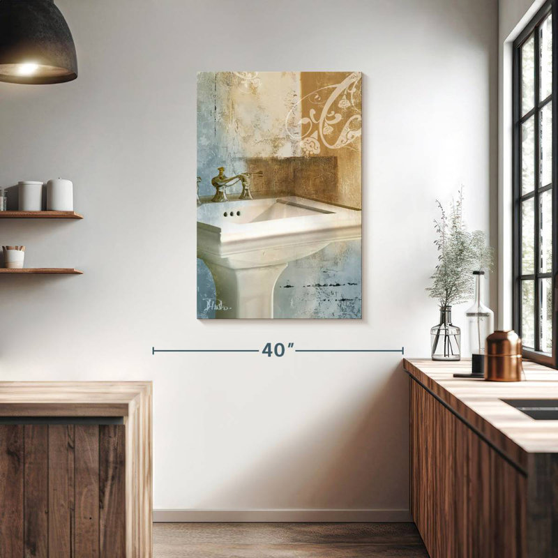 Senne Bathroom And Ornaments II, 39" H x 26" W