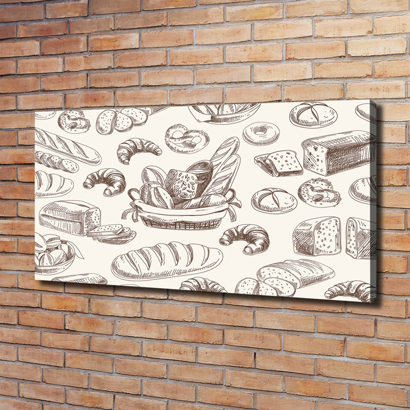 Bread - Wrapped Canvas Print