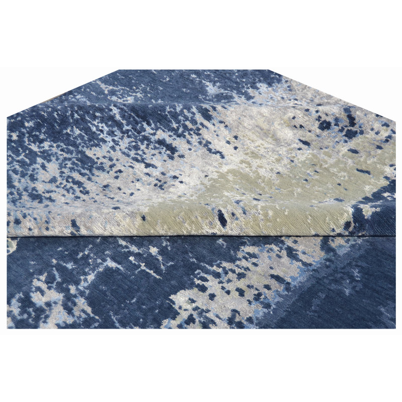 Abstract Area Rug, Rectangle 9' x 12'