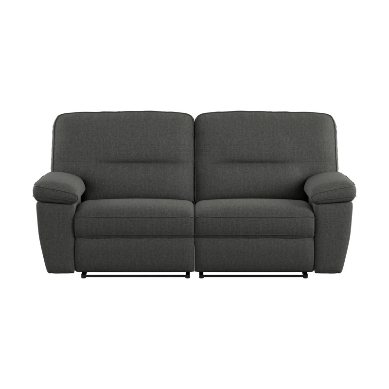 Hashlamoun Upholstered 80'' Reclining Loveseat
