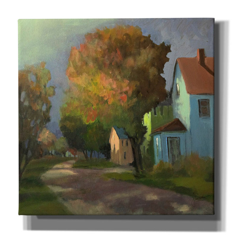 Art mural sur toile Winston Porter «Sundown» par Jan L. Waldron, H 12 po x l 12 po x P 0,75 po
