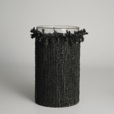 Porte-votive de table en verre