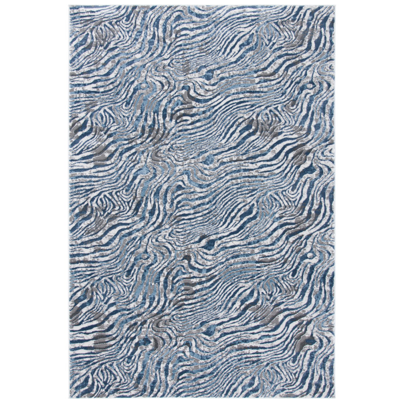 Tapis abstrait Ahnalise Performance, Rectangle 9 pi x 12 pi
