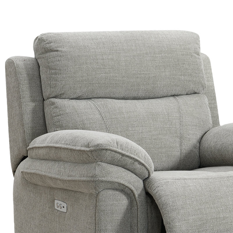 Coombs 106cm Wide Standard Recliner, Grey