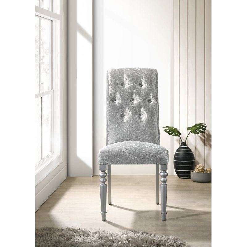 Chaise d'appoint Maeda, Argent