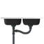 Belfry Kitchen Torrez 500mm W Single Bowl Steel Kitchen Sink with 1 Faucet Hole