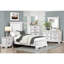 Table de chevet 2 tiroirs Timeless White