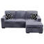 Canapé modulaire convertible 2 pièces-1154363013