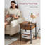 Table de bout avec rangement Sheli