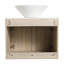 Meuble-lavabo à fixation flottante avec lavabo Canas