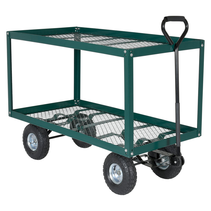51'' H x 24'' W Utility Cart with Wheels