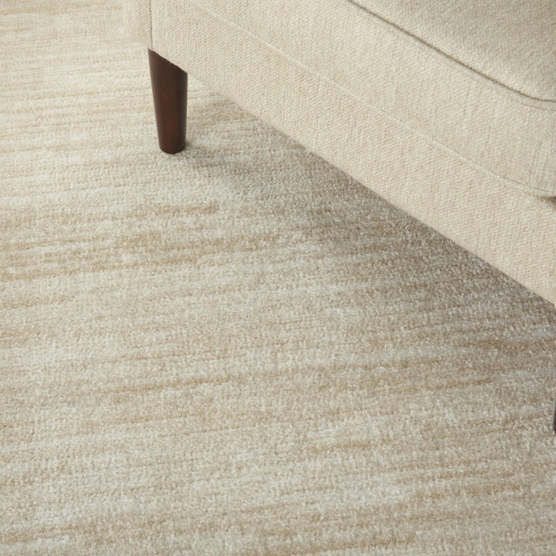 Tapis intérieur antidérapant ivoire et beige 4 pi x 6 pi, Rectangle 4pi x 6 pi