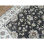 Tapis oriental gris anthracite noué à la main 6 pi 9 po x 9 pi 6 po Oushak Ushak B9441E69D16748EAACC70A607614B963