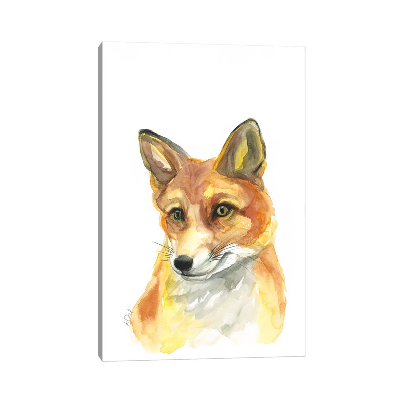 Fox by Kirsten Dill - Wrapped Canvas Gallery-Wrapped Canvas Giclée, 101.6 cm H x 66.04 cm W
