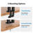 Furnimics Multi-Screen Pole Mount