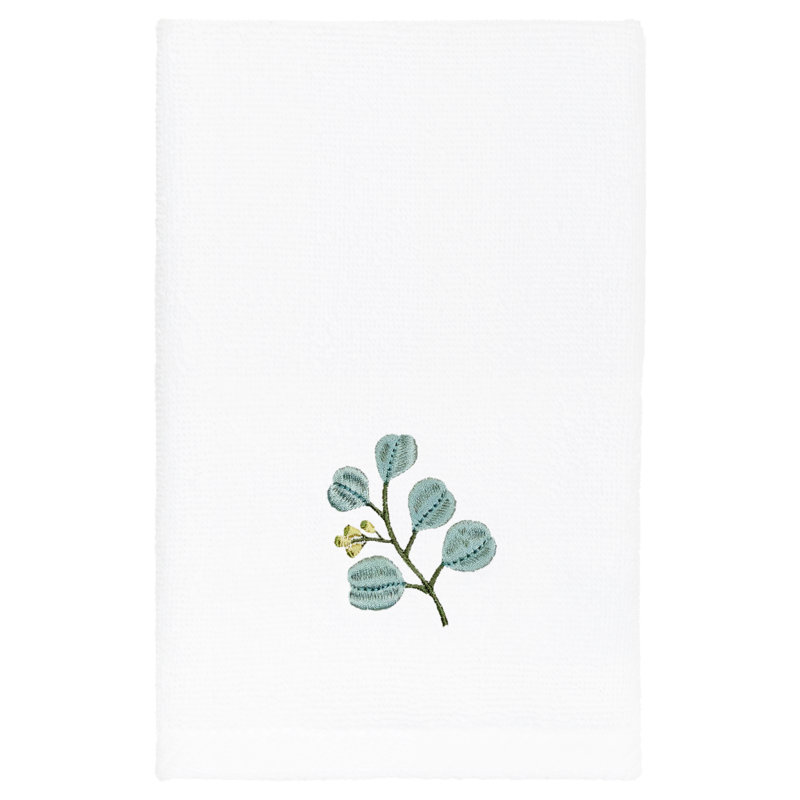  Botanica Turkish Cotton Fingertip Towel, White