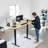 71" x 30" Electric Desk with 2 Button Controller DESK-KIT-0B7B Series-244342317