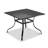 Square Outdoor Bistro Table Umbrella Hole , 36.42 " W 36.42 " D