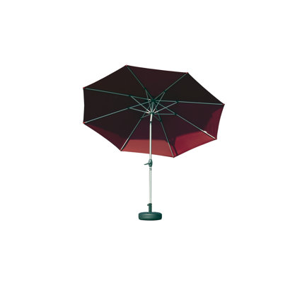 Patio Umbrella, Outdoor Table Umbrella With Push Button Tilt And Crank, UV Protection Waterproof Market Sun Umbrella With 8 Sturdy Ribs For Garden, Deck, Backyard, Pool