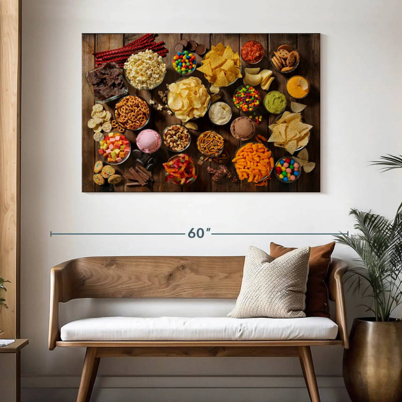 Yarlin Snacks Selection, 32" H x 48" W
