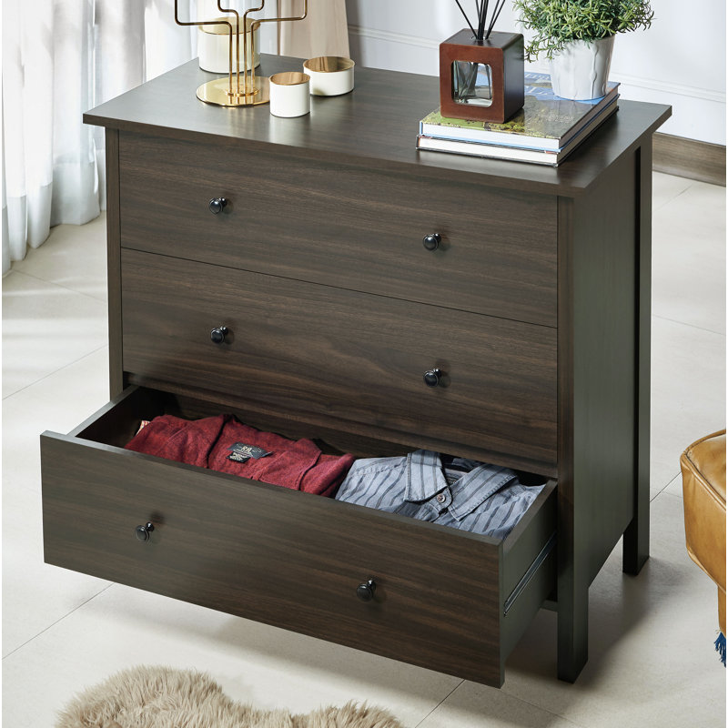 Frisco 3 - Drawer Accent Chest, Wenge