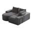 Canapé modulaire Chenille Cloud Curved-1733031643