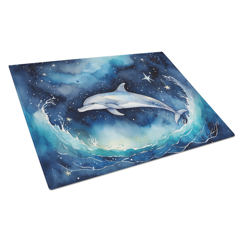 Planche à découper Dolphin in a Starry