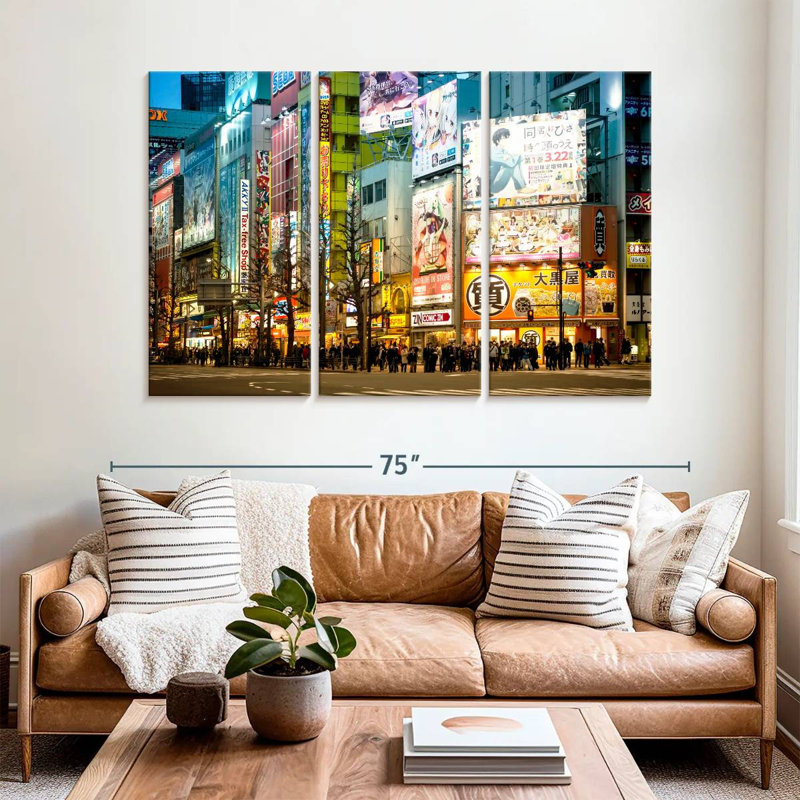 Sireci Shibuya Crossing, 42" H x 65" W