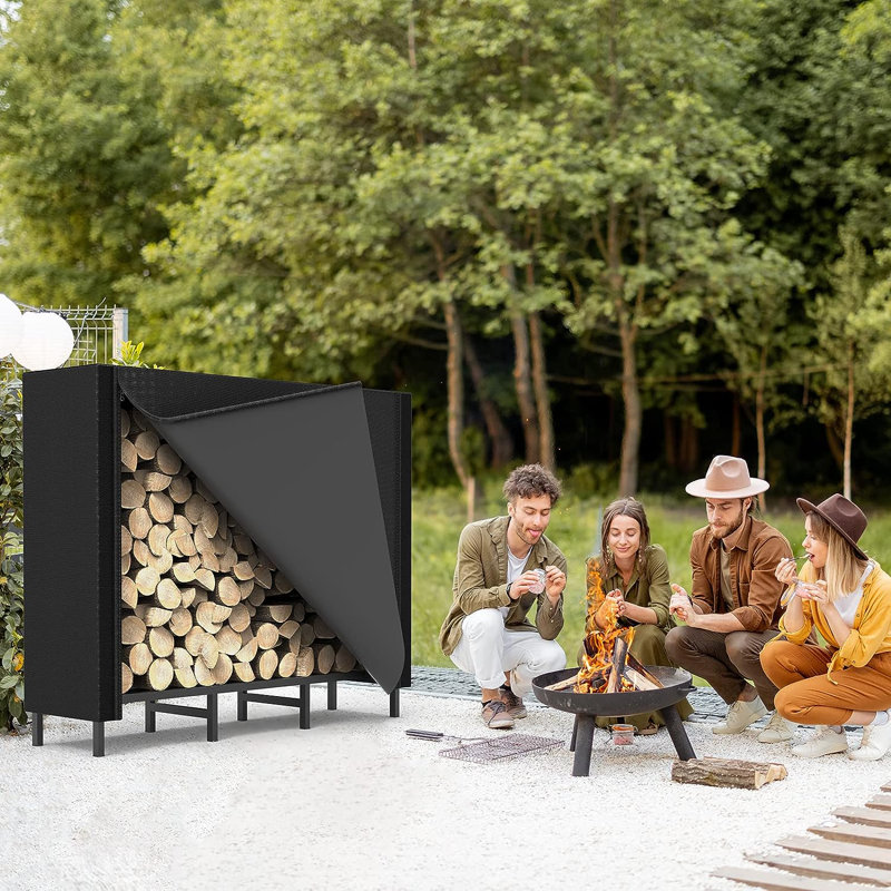 Gullerson 48'' W Metal Log Rack