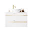 60mm Single Bathroom Vanity with Ceramic Basin