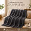 Ribbed Throw Blanket – Soft, Lightweight & Cozy Home Décor Throw-1888153843-1888153845