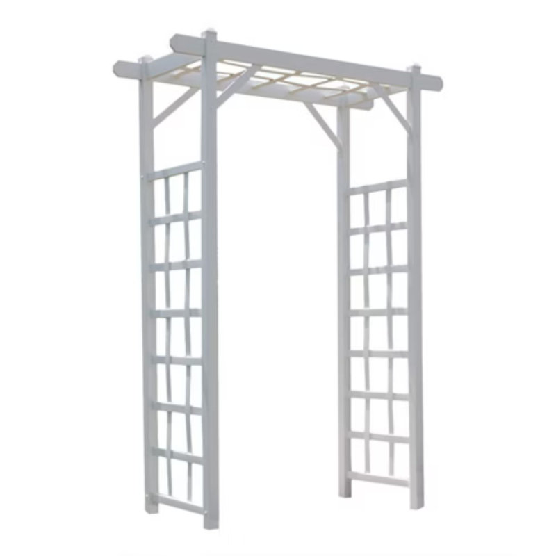 Panneau treillis Garik en polychlorure de vinyle (PVC), Moka