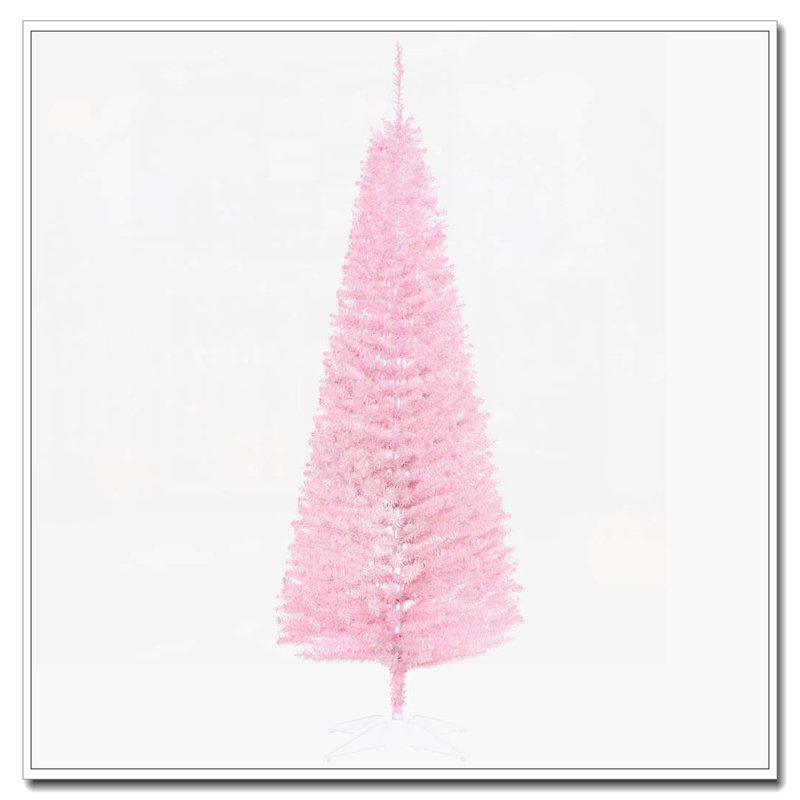 Arbre de Noël artificiel rose 5 pi