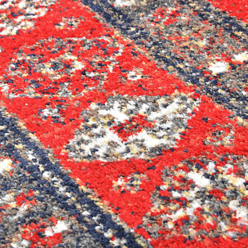 Fultz Oriental Shag Area Rug, Rectangle 140 x 200cm