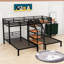 Lit superposé simple au-dessus de simple et simple pour enfant Edalene-950960729