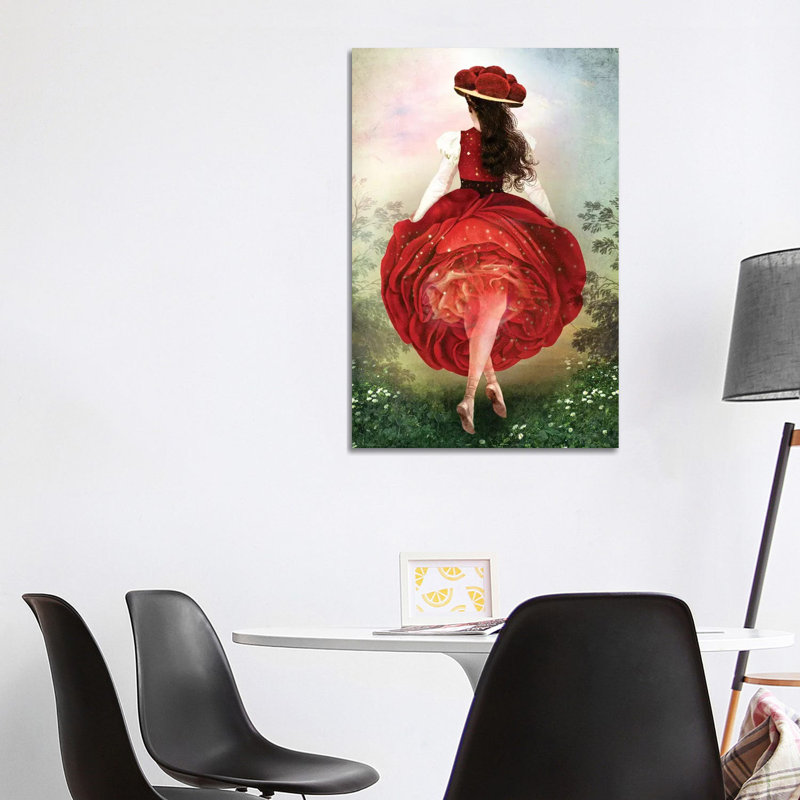 Schwarzwald Champagne par Catrin Welz-Stein - impression d'art graphique, H 40 po x l 26 po x P 1,5 po, Pas de tapis