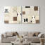 Boho Tiles Set High-Gloss Frameless Acrylic Glass Wall Art Abstract Print by Oliver Gal, Ready to Hang, 12 x 12-840539752-840539762