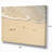 Footprints in Sand on the Beach Photographic Print on Wrapped Canvas-18268352