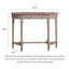 Console en bois massif patiné French Country-133414747