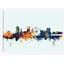Reproduction d'art sur toile tendue Skyline Series: Brighton, Angleterre, Royaume-Uni-74731452-74731453-74731454
