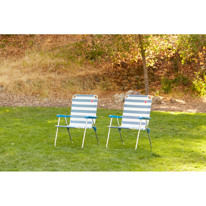 Folding Camping Chair, Blue