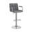 Wootton Swivel Upholstered Adjustable Height Counter Stool