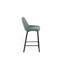 Lynnea Upholstered Counter Stool with Metal Frame-1951737324
